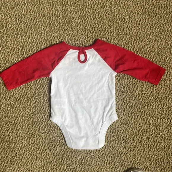 Holiday Time onesie 0 - 3 months. Great condition! - Picture 5 of 5